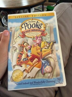 Disney Pooh's Grand Adventure DVD – Yellow, Blue, Red